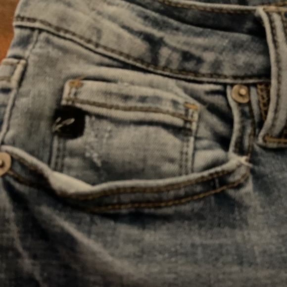 Kancan jeans size‎ 26 distressed hem - Picture 3 of 8